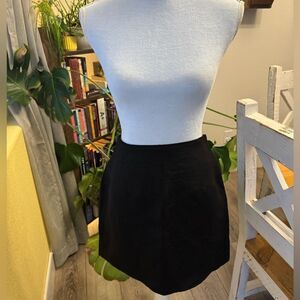 Giorgio Sant'Angelo Women’s Vintage Size 10, Modern Size 6 Black Mini Skirt NWT
